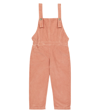 The New Society Zoe Corduroy Cotton Overalls In Petal