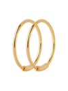 Maria Black Basic 12 22k-gold-plated Hoop Earrings