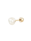 MARIA BLACK WOMEN'S HELIX 22K-GOLD-PLATED & 6-8MM BAROQUE PEARL STUD EARRING