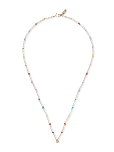 Loren Stewart Women's Rainbow 14k Yellow Gold & Multi-gemstone Necklace