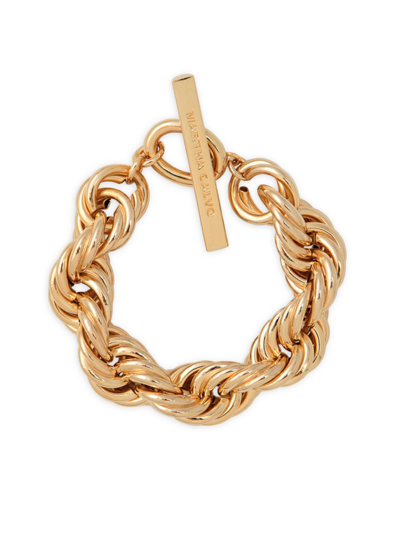 Martha Calvo Amina Bracelet In Yellow Gold