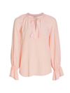 Joie Cecarina Silk Blouse In Potpourri