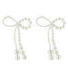 Sophie Bille Brahe Grande Rosette De Pearls Large Bow Earrings In Freshwater Pearls In 14k Yg/ Fresh Water Pearls