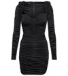 ALEX PERRY HOLLIS RUCHED MINIDRESS