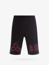 44 Label Group Logo-print Bermuda Shorts In Black