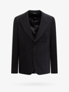 Dolce & Gabbana Black Stretch Viscose Blend Blazer In Black