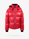 Mackage Kent Medium Down Coat In Red