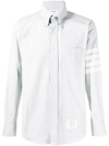 THOM BROWNE STRAIGHT FIT COTTON SHIRT
