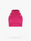 Balmain Logo Buttons Top In Pink