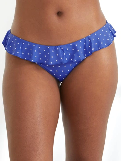 Freya Jewel Cove Italini Bikini Bottom In Azure