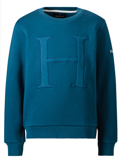 Hackett London Kids Sweatshirt For Boys In Blue