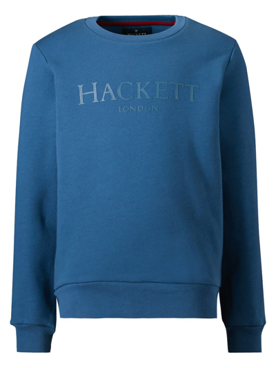 Hackett London Kids Sweatshirt For Boys In Blue