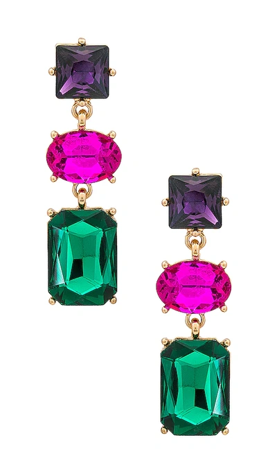 Petit Moments Allie Earrings In Emerald