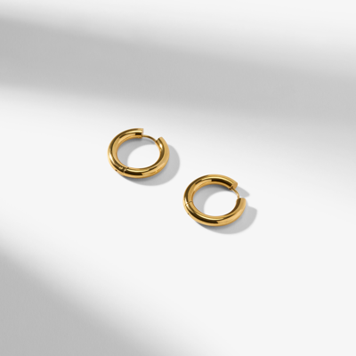 M.m.lafleur The Claressa Earrings - Small/bold In Gold