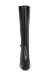 Naturalizer Waylon Tall Boot In Black Textured Synthetic