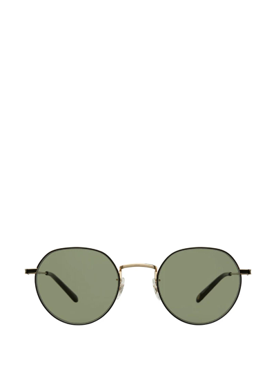 Garrett Leight Robson Sun Gold-black Sunglasses