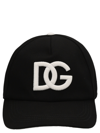 Dolce & Gabbana Cotton Baseball Cap With Dg Embroidery