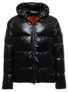 SAVE THE DUCK EDGARD BLACK DOWN JACKET IN PADDED AND QUILTED TECH FABRIC SAVE THE DUCK MAN