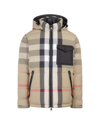 Burberry Kids Reversible Check Puffer Jacket