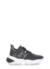 Hogan Interaction Sneakers In Leather In Black
