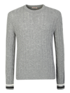 VALENTINO VALENTINO CABLE SWEATER MADE OF SOFT VIRGIN WOOL