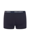 Dolce & Gabbana Pack Of Two Logo Cotton-blend Jersey Boxer Briefs In Blu
