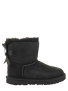 Ugg Mini Bailey Bow Ii - Ankle Boot In Black