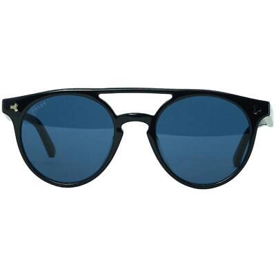 Pre-owned Bally By0022-h 90v Black Sunglasses