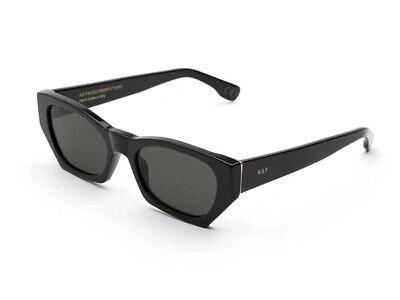 Pre-owned Retrosuperfuture Sunglasses B3l Amata Black Black Black Authentic