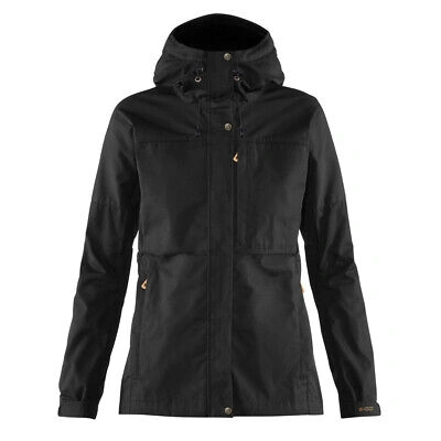 Pre-owned Fjall Raven Fjallraven Womens Kaipak Jacket Black - Sale