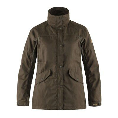Pre-owned Fjallraven Hunting Fjallraven Womens Forest Hybrid Jacket Dark Olive - Sale