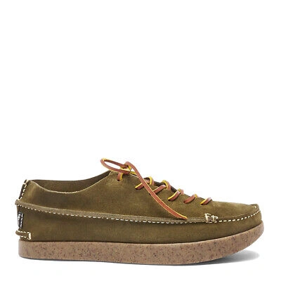 Pre-owned Yogi Finn Suede Shoe Olive - Sale