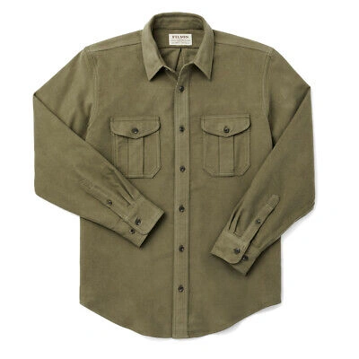 Pre-owned Filson Moleskin Seattle Shirt Lovat - Sale