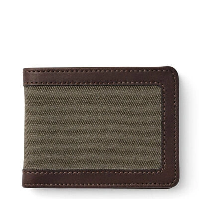 Pre-owned Filson Outfitter Wallet Otter Green - Sale