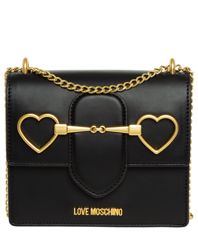 Pre-owned Moschino Love  Shoulder Bag Women Jc4170pp1flc0000 Black Lined Interior Small