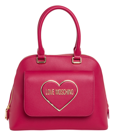 Pre-owned Moschino Love  Handbags Women Jc4143pp1flr0604 Fuchsia Medium Lined Interior Bag