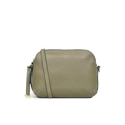 Pre-owned Radley Dukes Place Zip Crossbody Winter Moss Medium Medium Women's/ladies