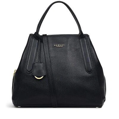 Pre-owned Radley Baylis Road 2.0 Handbag Black Osfa Osfa Women's/ladies