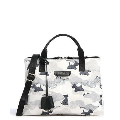 Pre-owned Radley Maple Cross Hitch Handbag Chalk Medium Medium Women's/ladies