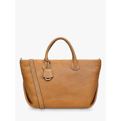 Pre-owned Radley Aster Way Medium Ziptop Grab Butterscotch Medium Medium Women's/ladies