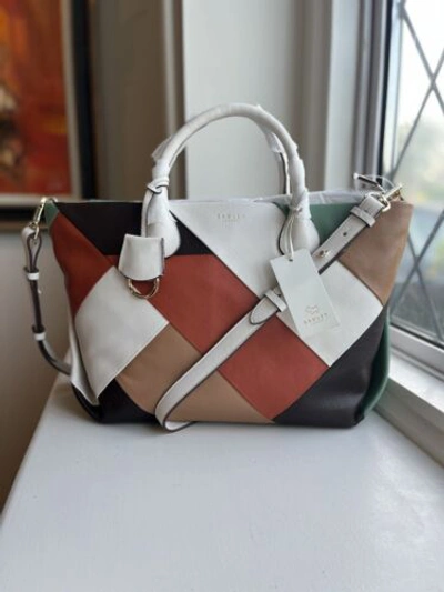 Pre-owned Radley Aster Way Patchwork Slouch Hand Bag Rrp £249 Strap Crossbody