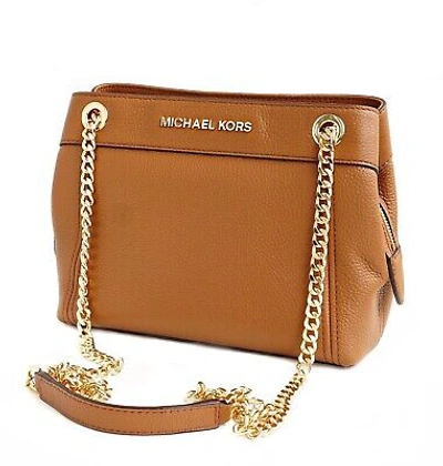 Pre-owned Michael Kors Bag Handbag Jet Set Item Md Chain Messenger Luggage