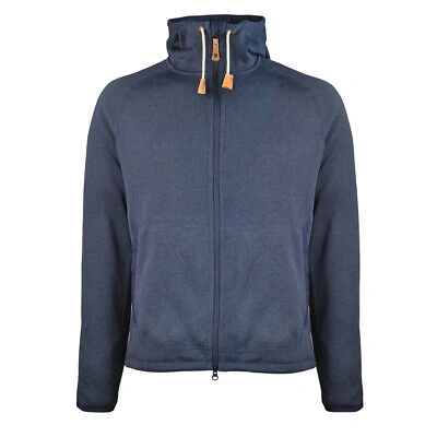 Pre-owned Fjall Raven Fjallraven Ovik Fleece Hoodie Navy - Sale