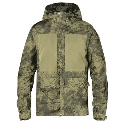 Pre-owned Fjallraven Hunting Fjallraven Lappland Hybrid Jacket Camo Green / Laurel - Sale