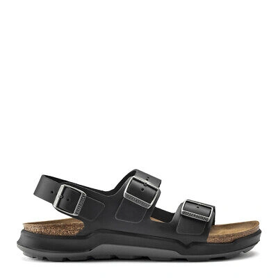 Pre-owned Birkenstock Milano Ct Regular Sandal Black - Sale