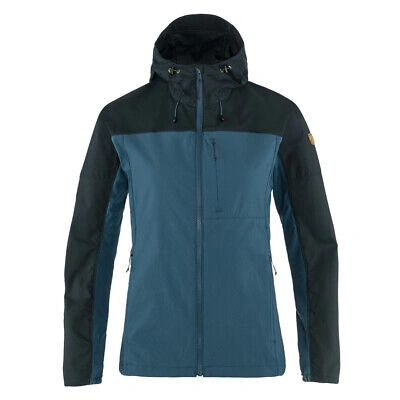 Pre-owned Fjall Raven Fjallraven Womens Abisko Midsummer Jacket Indigo Blue / Dark Navy - Sale