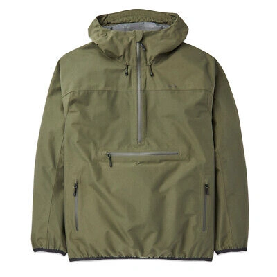 Pre-owned Filson Swiftwater Rain Pullover Dark Forest - Sale