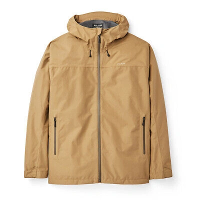 Pre-owned Filson Swiftwater Rain Jacket Dark Tan - Sale