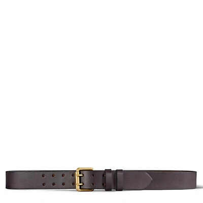 Pre-owned Filson Double Prong Belt Brown - Sale