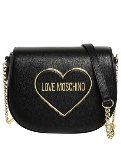 Pre-owned Moschino Love  Crossbody Bags Women Jc4145pp1flr0000 Black Lined Interior Small